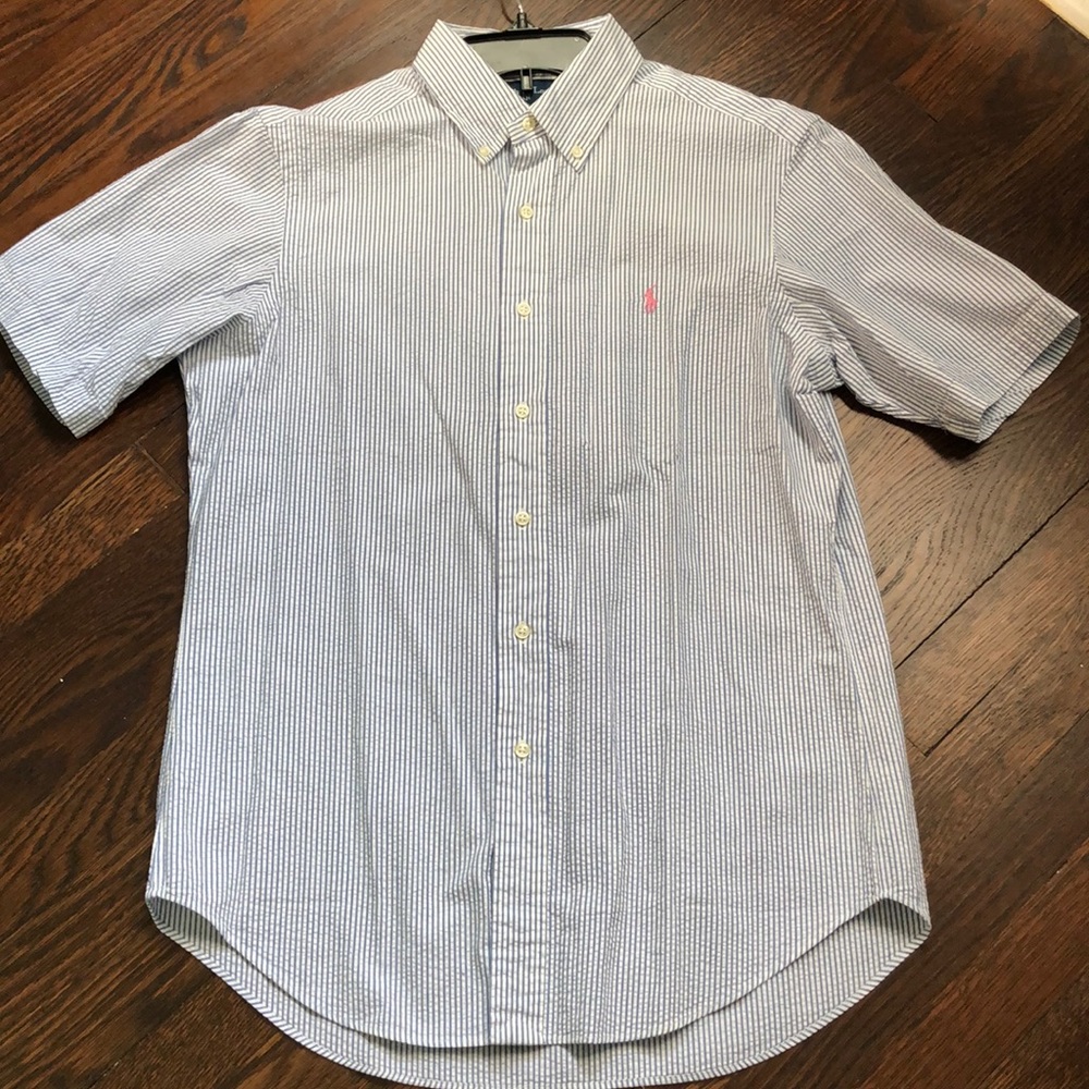 Polo button down shirt